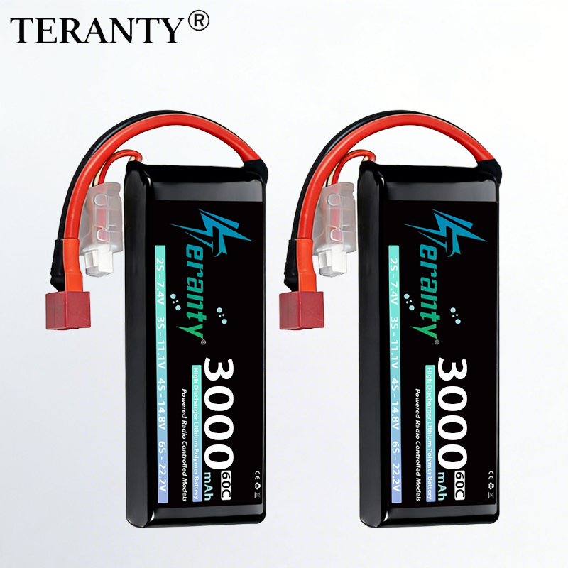 Drone Battery 4S - Batterie Lipo TERANTY 2S 3000mAh 7.4V